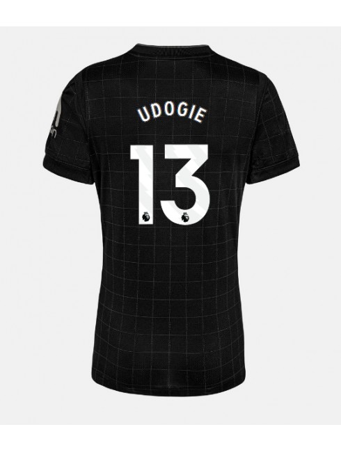 Tottenham Hotspur Destiny Udogie #13 Replika Borta Kläder Dam 2025-26 Kortärmad Tottenham Hotspur Destiny Udogie #13 Replika Borta Kläder Dam 2025-26 Kortärmad